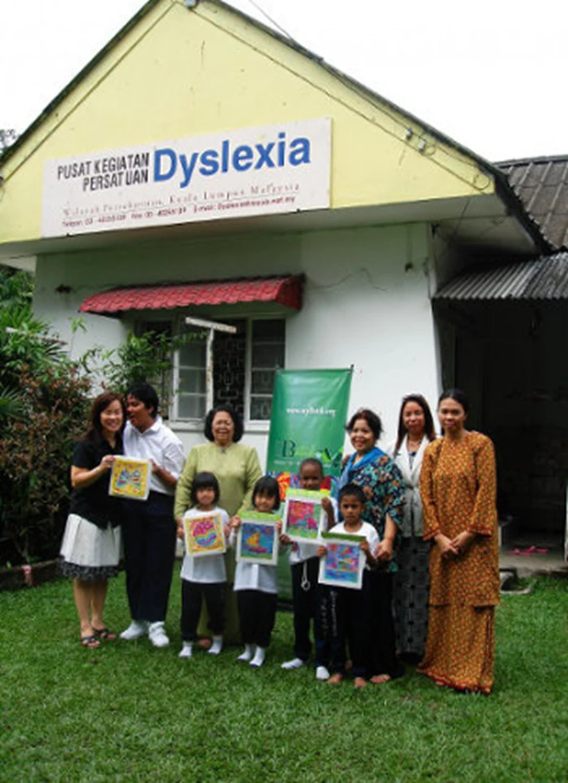Komuniti di pusat Persatuan Dyslexia Malaysia